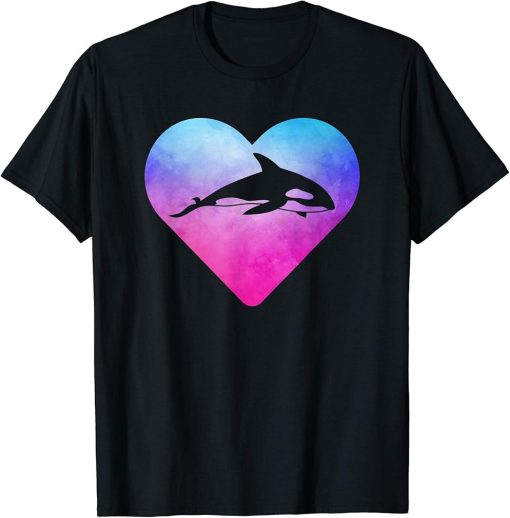 Women or Girls Orca Killer Whale T-Shirt